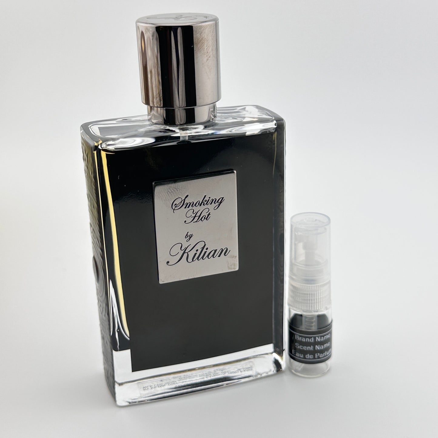 KILIAN Smoking Hot Eau de Parfum Sample – Your Choice of 2mL, 3mL, or 5mL Glass Atomizer