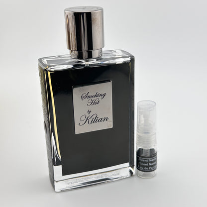 KILIAN Smoking Hot Eau de Parfum Sample – Your Choice of 2mL, 3mL, or 5mL Glass Atomizer