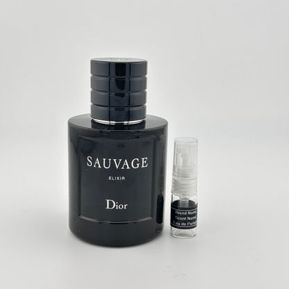CHRISTIAN DIOR Sauvage Elixir de Parfum Sample – Your Choice of Size