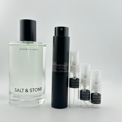 SALT & STONE – Bergamot & Hinoki Body Mist | Perfume Sample