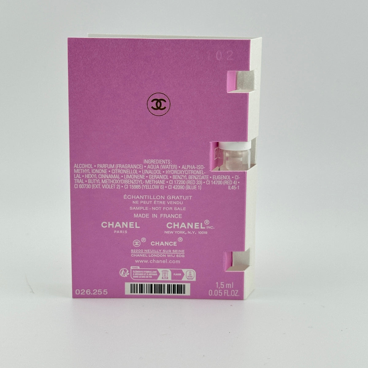 CHANEL - Chance Eau Tendre EDP | Manufacturer Sample (1.5 mL)