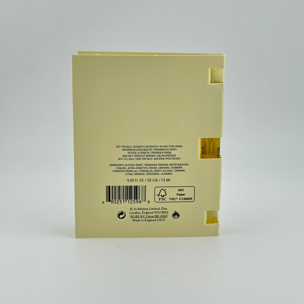 JO MALONE LONDON - Myrrh & Tonka Cologne | Manufacturer Sample (1.5 mL)