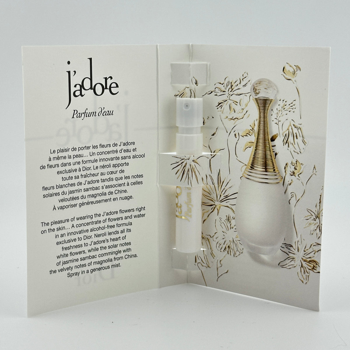DIOR - J'adore Parfum d'Eau (1.2 mL Manufacturer Sample)