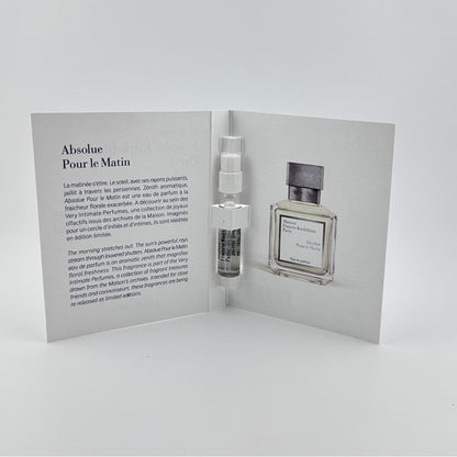 MAISON FRANCIS KURKDJIAN - Absolue Pour le Matin EDP | Manufacturer Sample (2 mL)