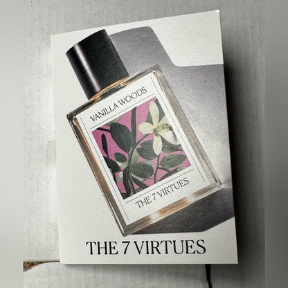 THE 7 VIRTUES - Vanilla Woods EDP | Manufacturer Sample (1.7 mL)