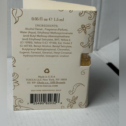 TOCCA - Florence EDP | Manufacturer Sample (1.5 mL)