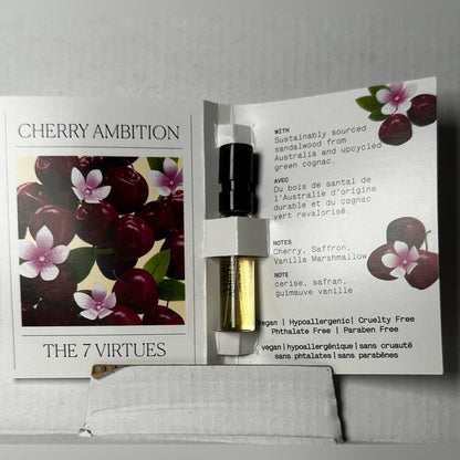 THE 7 VIRTUES - Cherry Ambition EDP | Manufacturer Sample (1.7 mL)