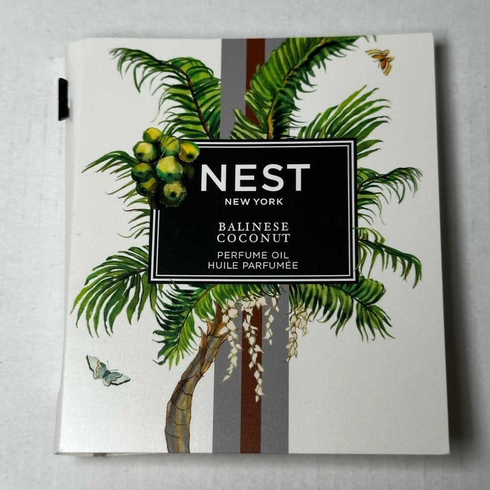 NEST FRAGRANCES - Balinese Coconut Perfume Oil (1.5 mL Manufacturer Sample)
