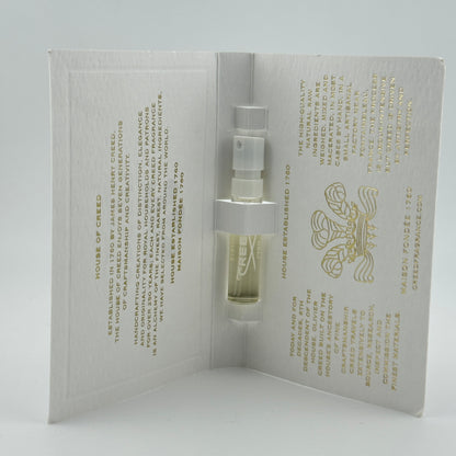 CREED Carmina Eau de Parfum 1.5 mL spray vial displayed with original manufacturer packaging.