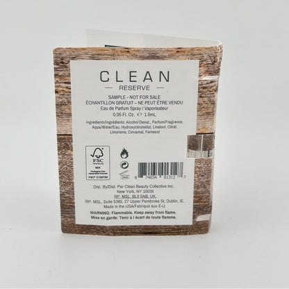 CLEAN RESERVE - Reserve Blend in Rain (1.5 mL Manufacturer Sample)