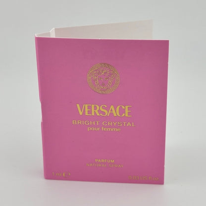 VERSACE - Bright Crystal Pour Femme Parfum Natural Spray (1 mL Manufacturer Sample)