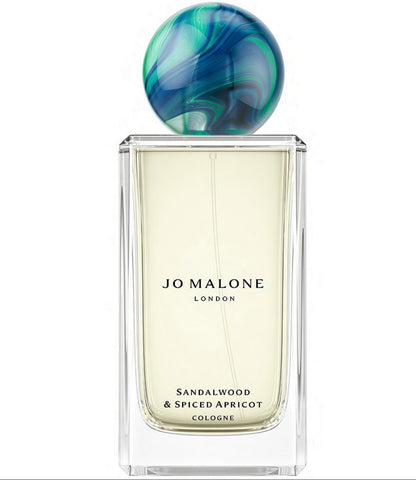 Jo Malone Sandalwood & Spiced Apricot Cologne bottle