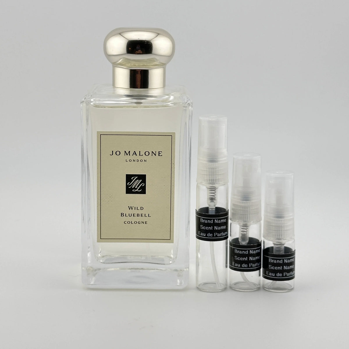 Jo Malone London Wild Bluebell Cologne original perfume bottle, a fresh feminine floral fragrance.
