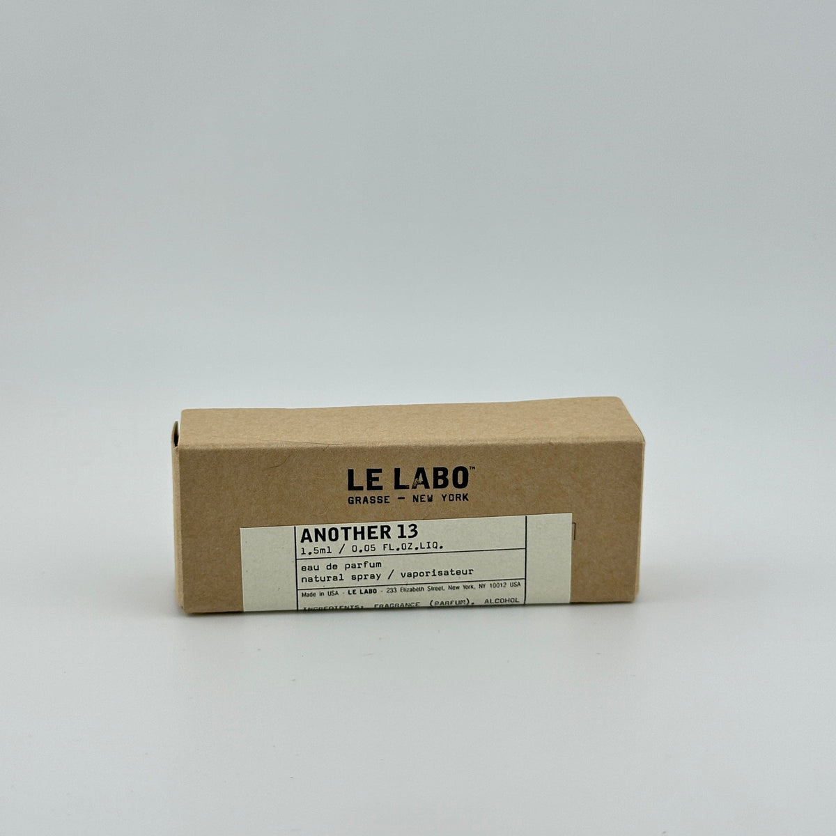 LE LABO Another 13 EDP 2 mL manufacturer sample in original branded packaging.