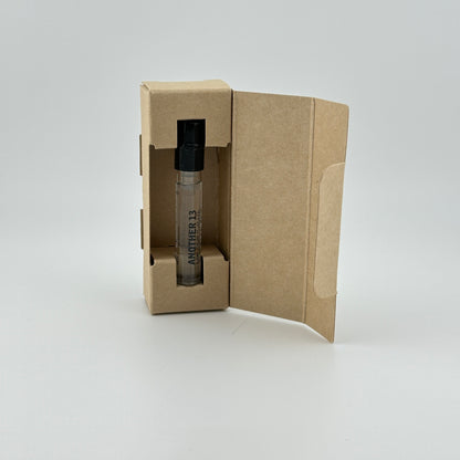 LE LABO Another 13 Eau de Parfum 2 mL sample vial displayed with original manufacturer packaging.