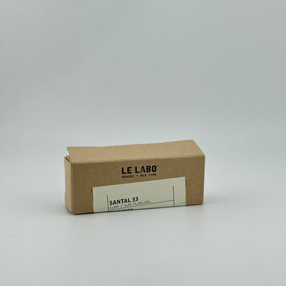 LE LABO Santal 33 EDP 2 mL manufacturer sample in original branded packaging.