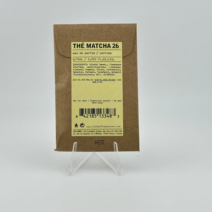 LE LABO Thé Matcha 26 EDP 0.75 mL manufacturer sample in original branded packaging.