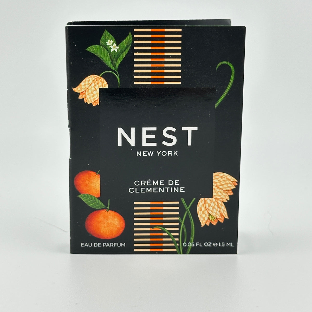NEST New York Crème de Clementine EDP 1.5 mL manufacturer sample in original branded packaging.