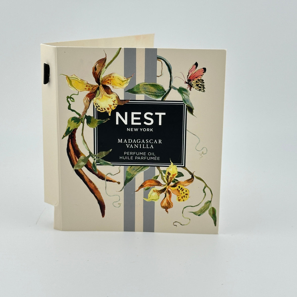 NEST New York Madagascar Vanilla Perfume Oil 1.5 mL manufacturer sample in original packaging.