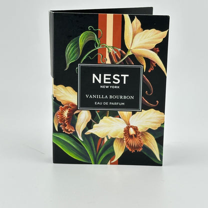NEST New York Vanilla Bourbon EDP 1.5 mL manufacturer sample in original branded packaging.