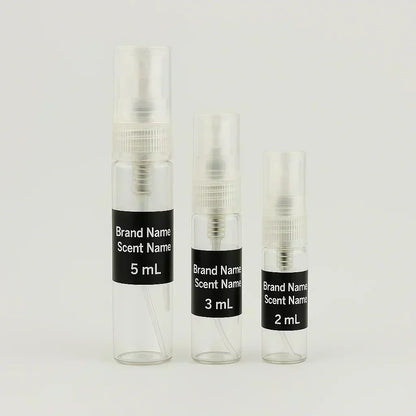 Signature Scent Shop perfume sample atomizer sizes