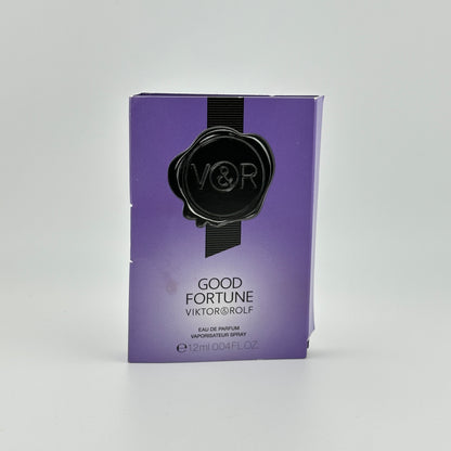 Viktor & Rolf Good Fortune EDP 1.2 mL manufacturer sample in original branded packaging.